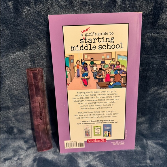 American Girl Book - a Smart girls guide to starting Middle School - Picture 2 of 2